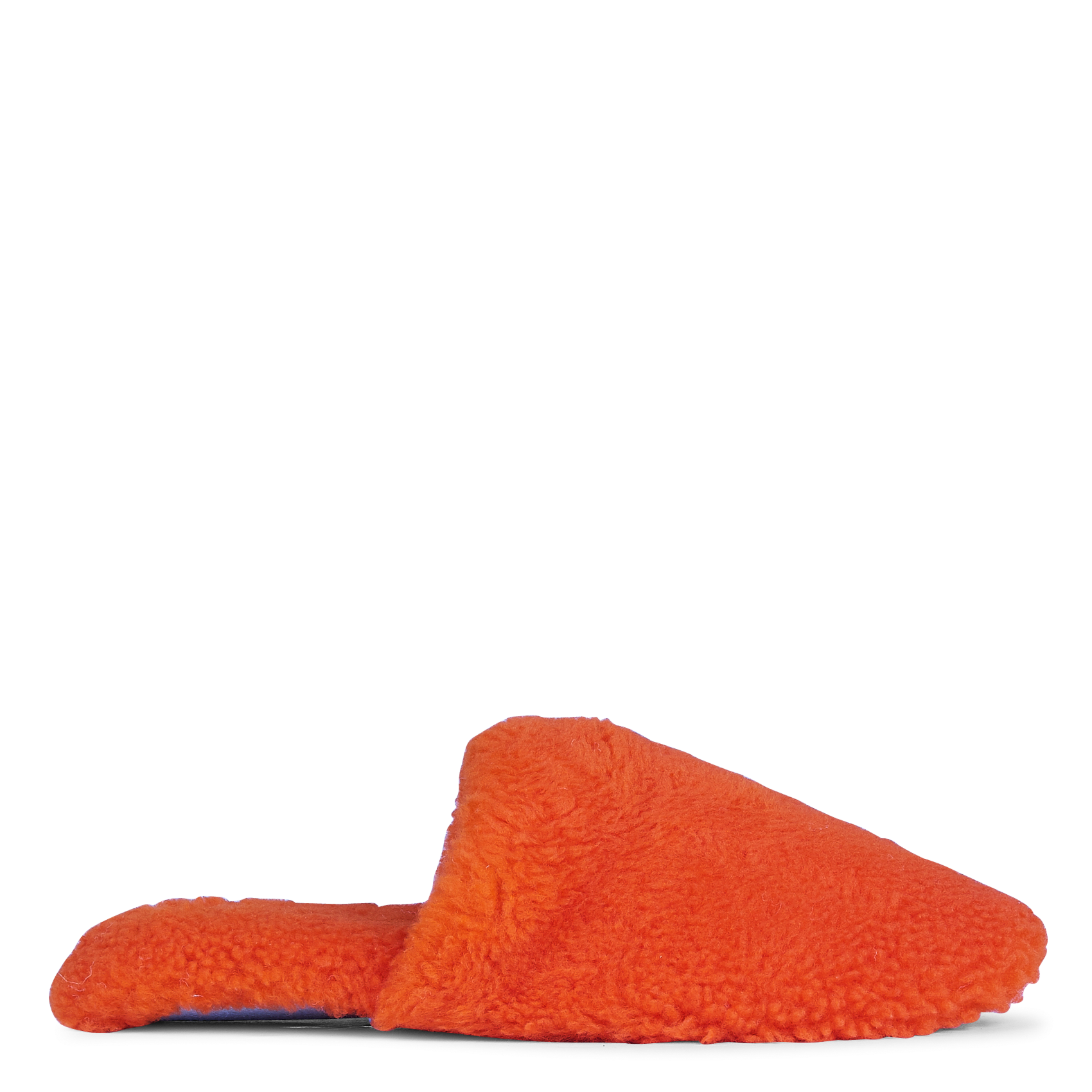 Chaussons en fourrure | Orange