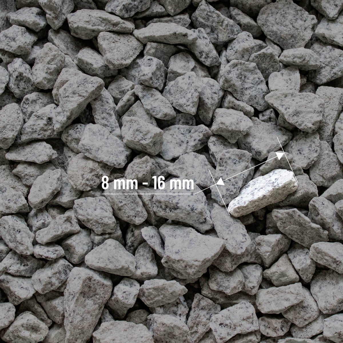 Galamio granietsnippers 16 - 22 mm 20kg x 15 zakken 300kg pallet
