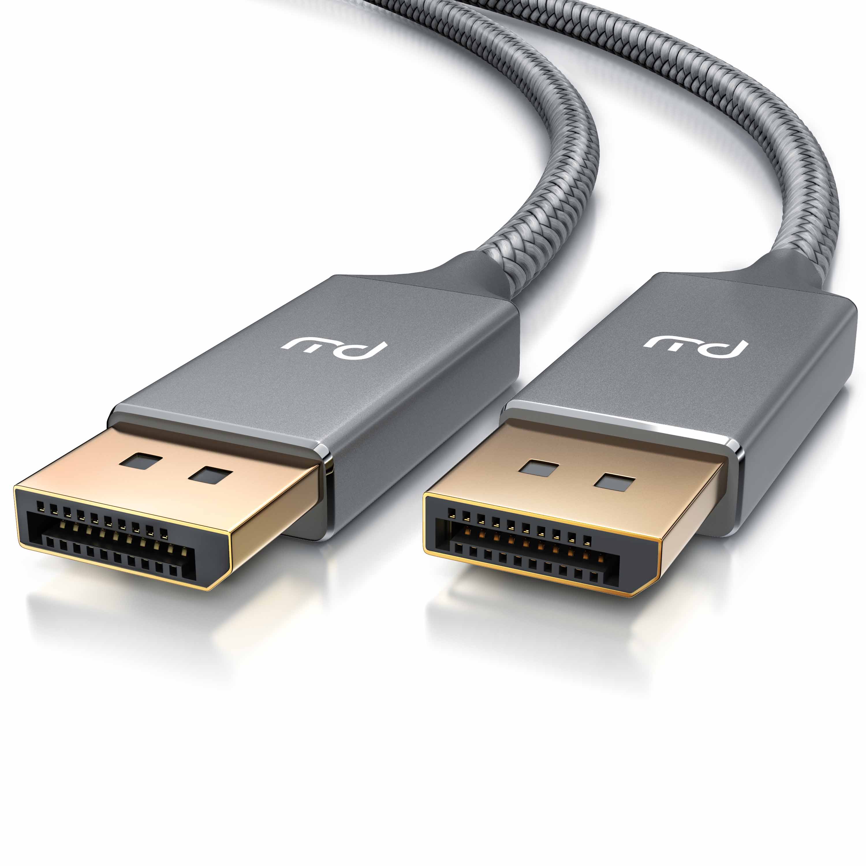 Primewire Premium DisplayPort auf DisplayPort Kabel mit Nylonummantelung 4K 3840 x 2160 @ 60 Hz - 3m