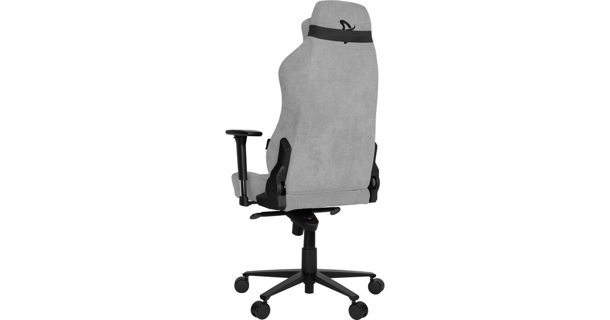 ArozziVernazza Soft Fabric - Light Grey gamestoel  (Lichtgrijs)