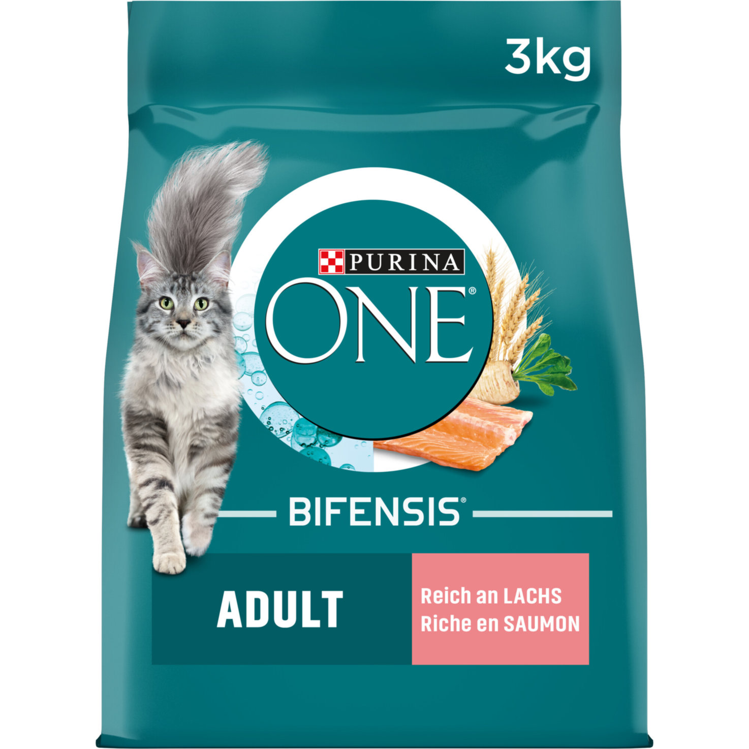 Purina ONE Adult Lachs+Vollkorn