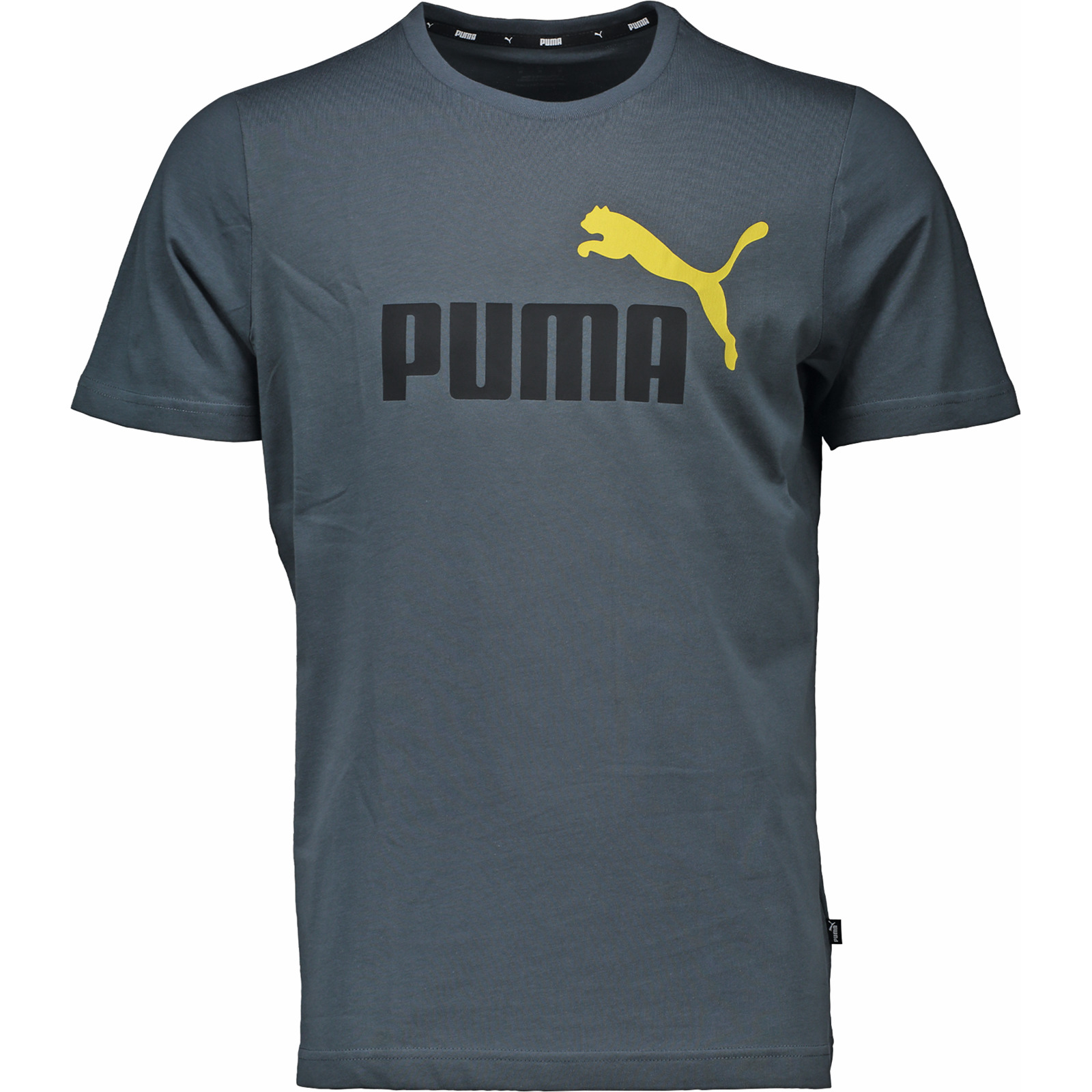 Puma Herren-T-Shirt Ess Big Logo L, kiwi
