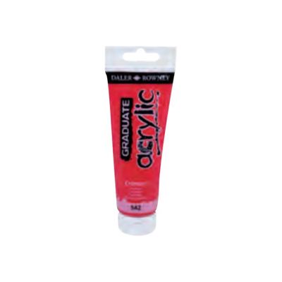 Daler-Rowney Graduate 537 - Peinture acrylique - 120 ml - rose