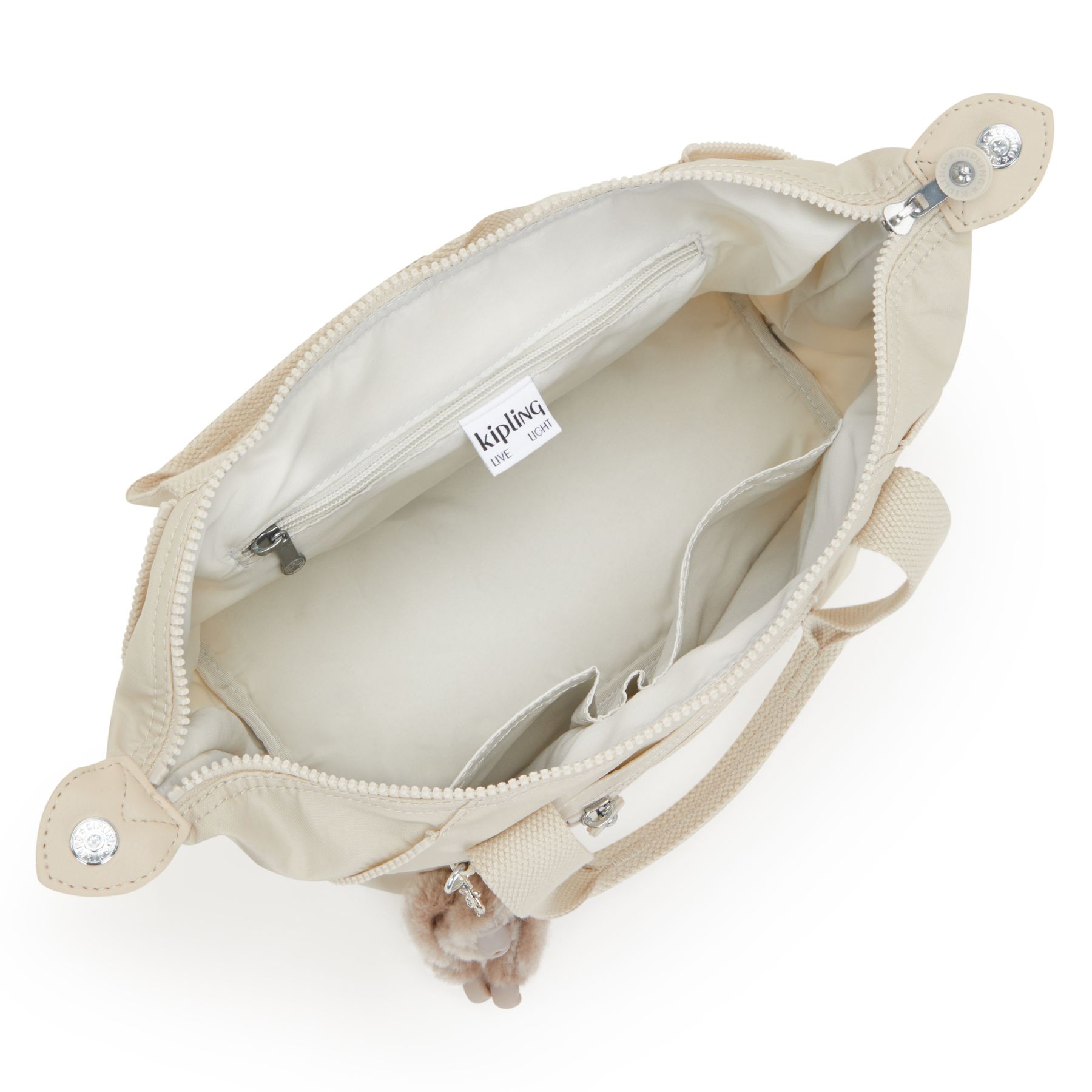 ART MINI Mini Fourre-Tout De Voyage Avec Bandoulière Détachable - Beige Pearl
