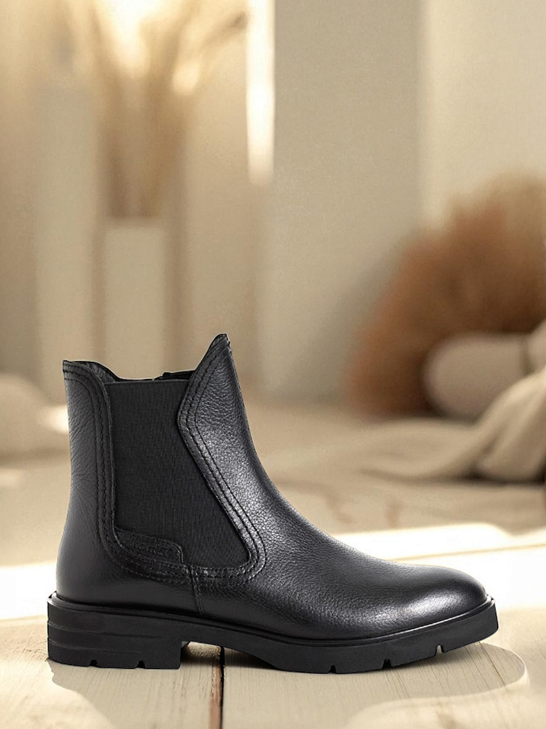 Tamaris Lava Leather Chelsea