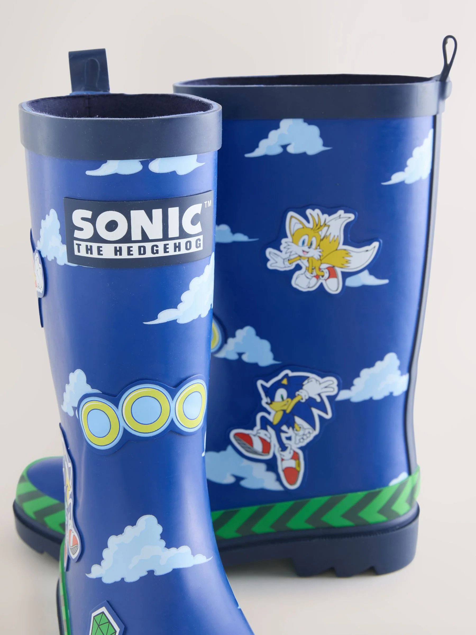 Blauw - Sonic Rubber Wellies