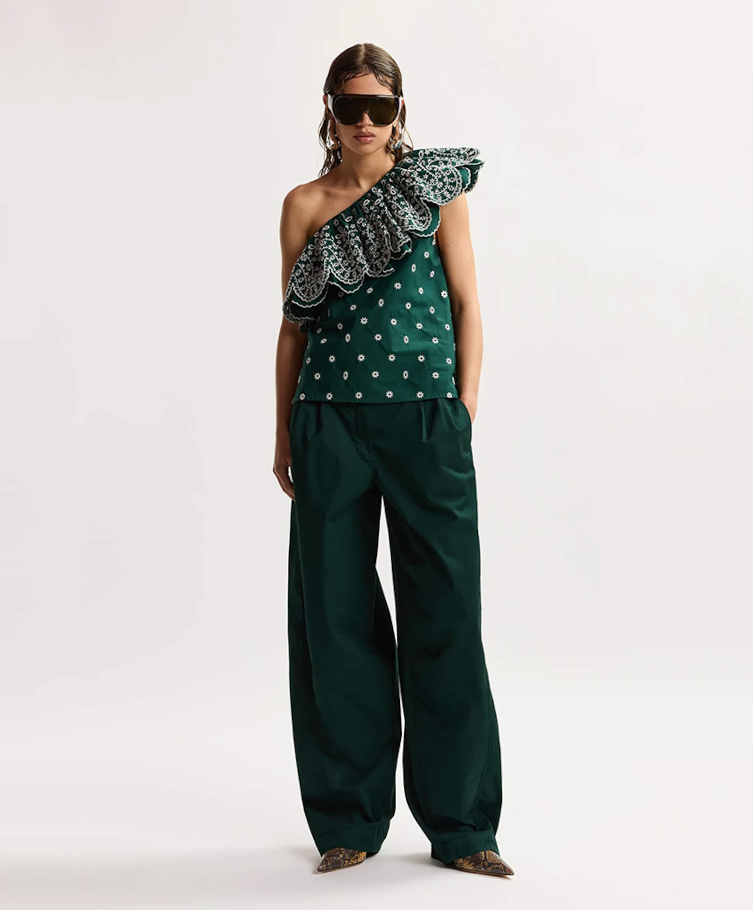 Essentiel Antwerp Dames top groen