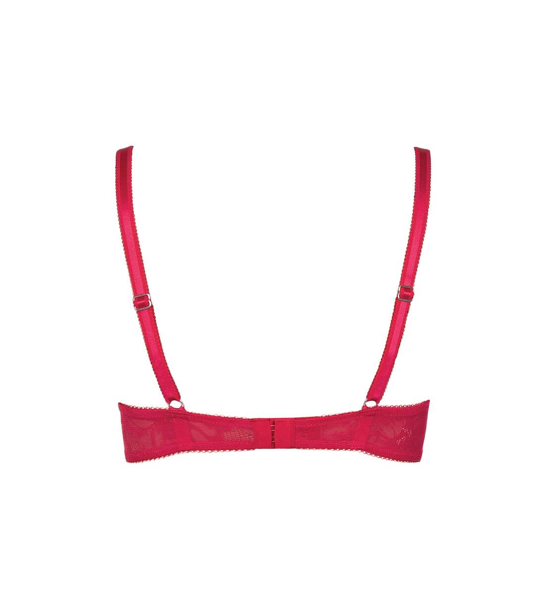 Soutien-gorge préformé Evelyn rouge Lisca - bonnets B à E