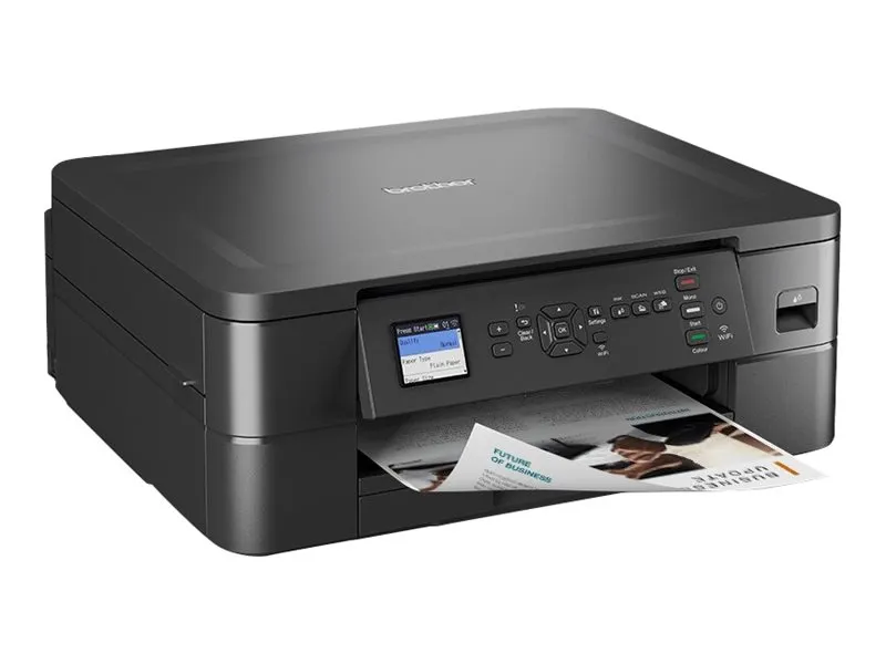 Brother DCP-J1050DW - Multifunktionsprinter - farve - blækprinter - A4/Letter (medie) - op til 13 spm (kopiering) - op til 17 spm (udskriver) - 150 ark - USB 2.0, Wi-Fi(n)