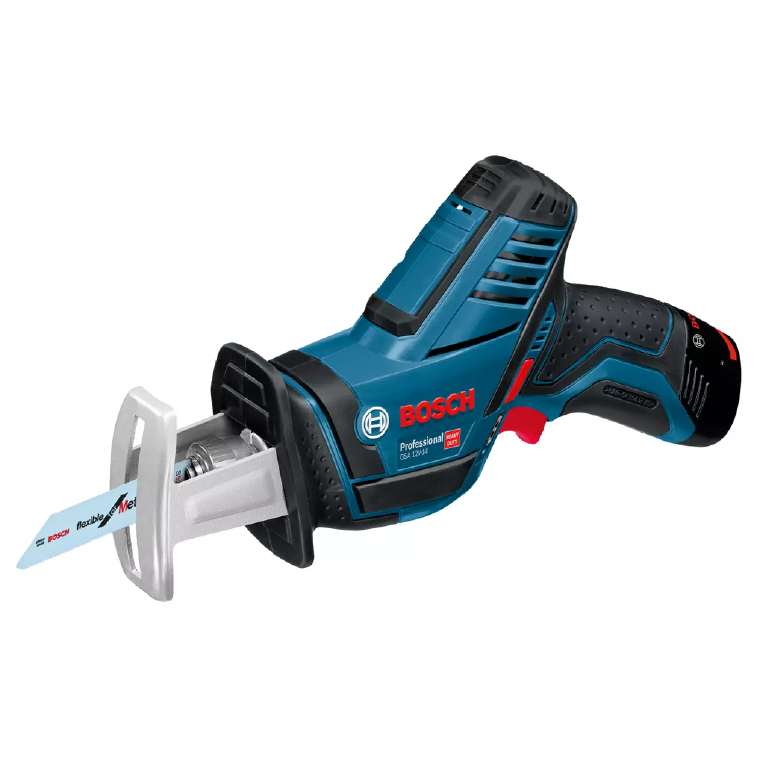 Bosch GSA 12V-14 12V Li-Ion accu reciprozaag set (2x 3.0Ah accu) in L-Boxx - snelwissel