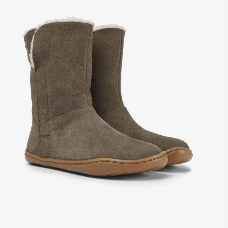 Camper Camper Peu Bottes fourrées Gris