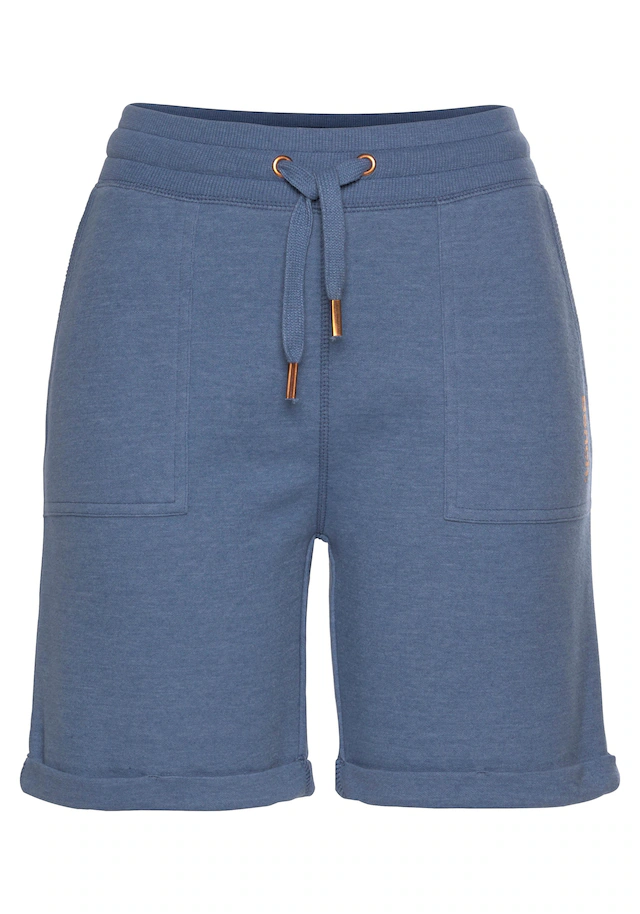 Bench. Loungewear Bermudas  mit aufgeschlagenen Beinsäumen und seitlichen Taschen, Loungewear