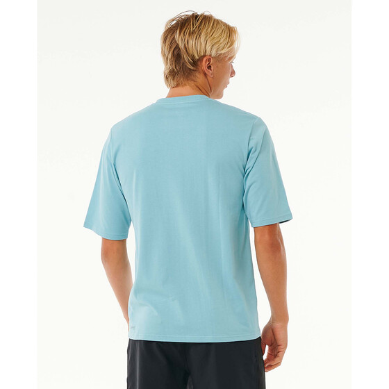 Rip Curl Icons Of Surf Upf S/S Dusty Blue Men SU24