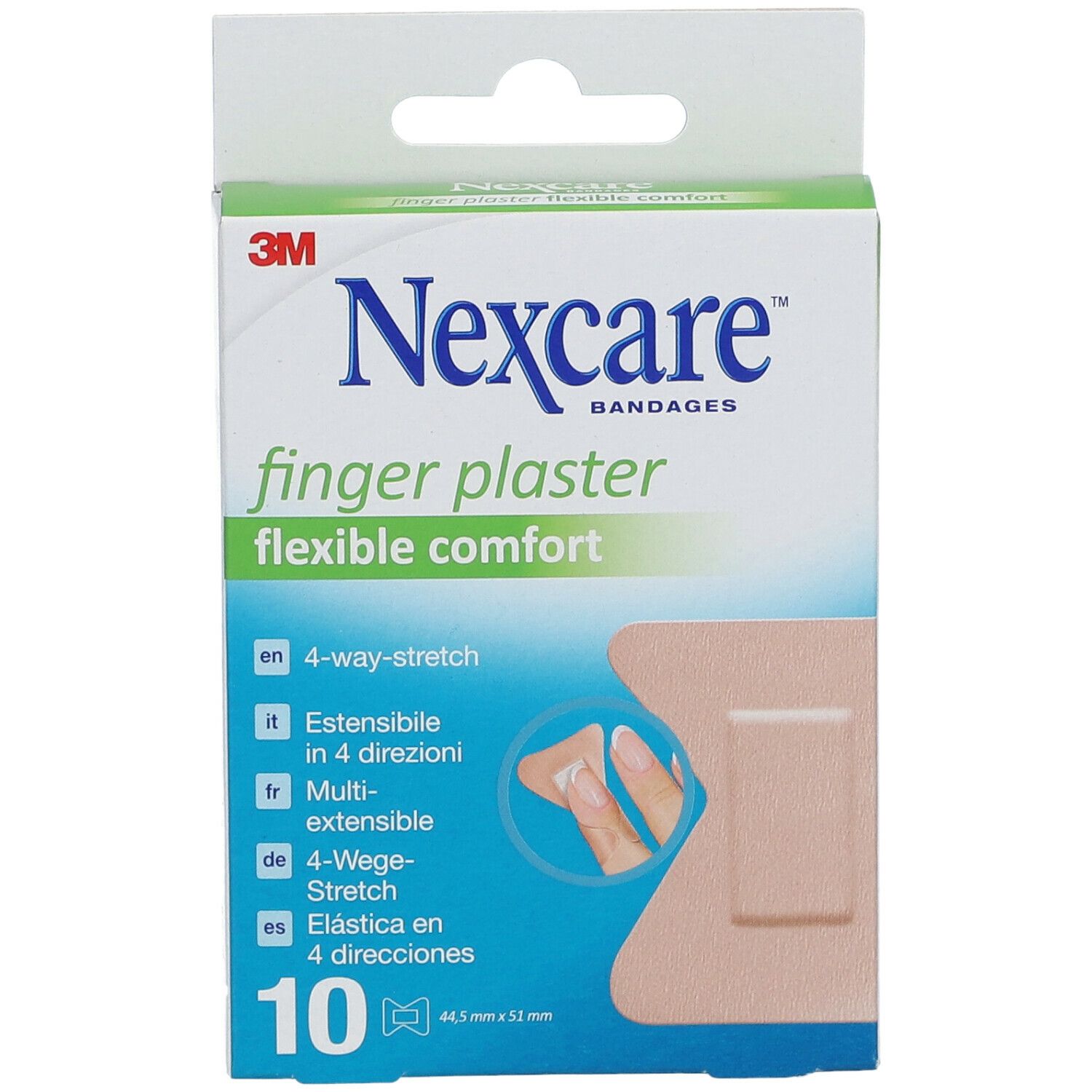 Nexcare™ Flexible Comfort Fingerpflaster 44,5 x 51 mm
