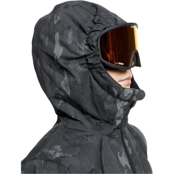Veste de ski QUIKSILVER MISSION PRINTED YTH JK NATURE ZOOM DARK SHADOW