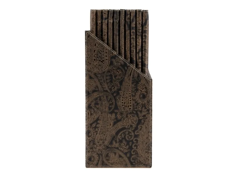 Securit® 10 stk A4 PAISLEY DESIGN menuomslag i boks