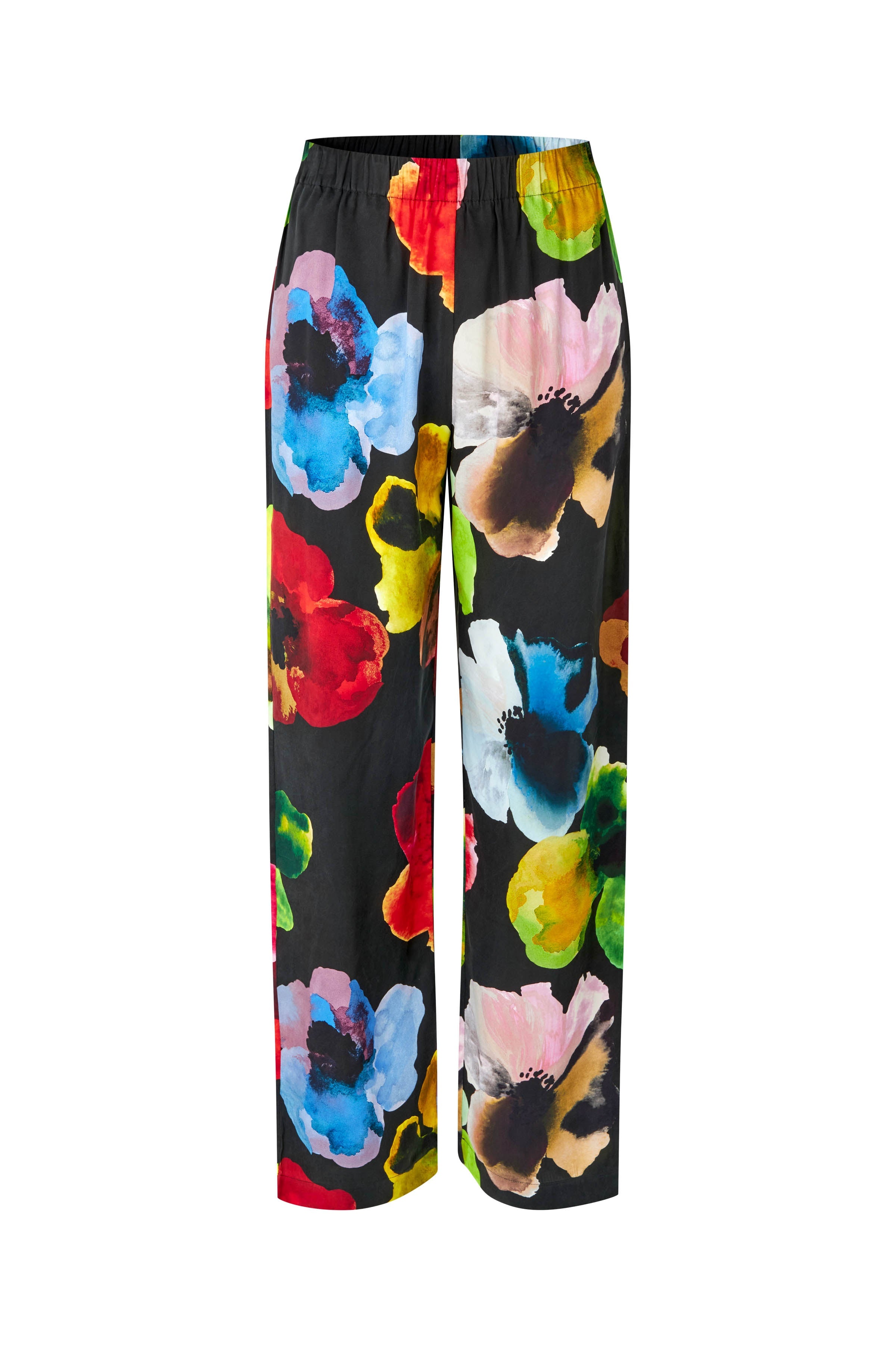 Stine Goya  Elastic Lange bukser - Water Col. Bloom