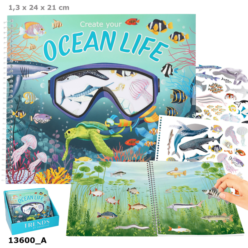 Create your Ocean Life With Holofoil-Stickers