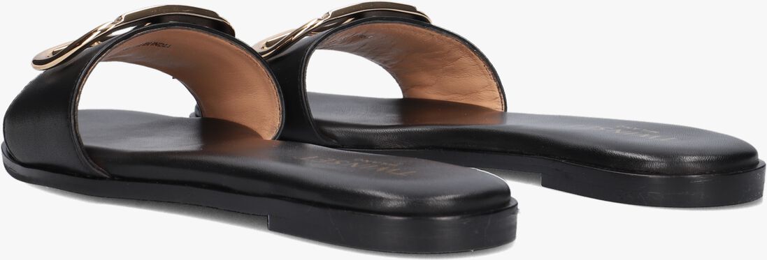 TWINSET MILANO zwarte twinset milano slippers 231tcp128