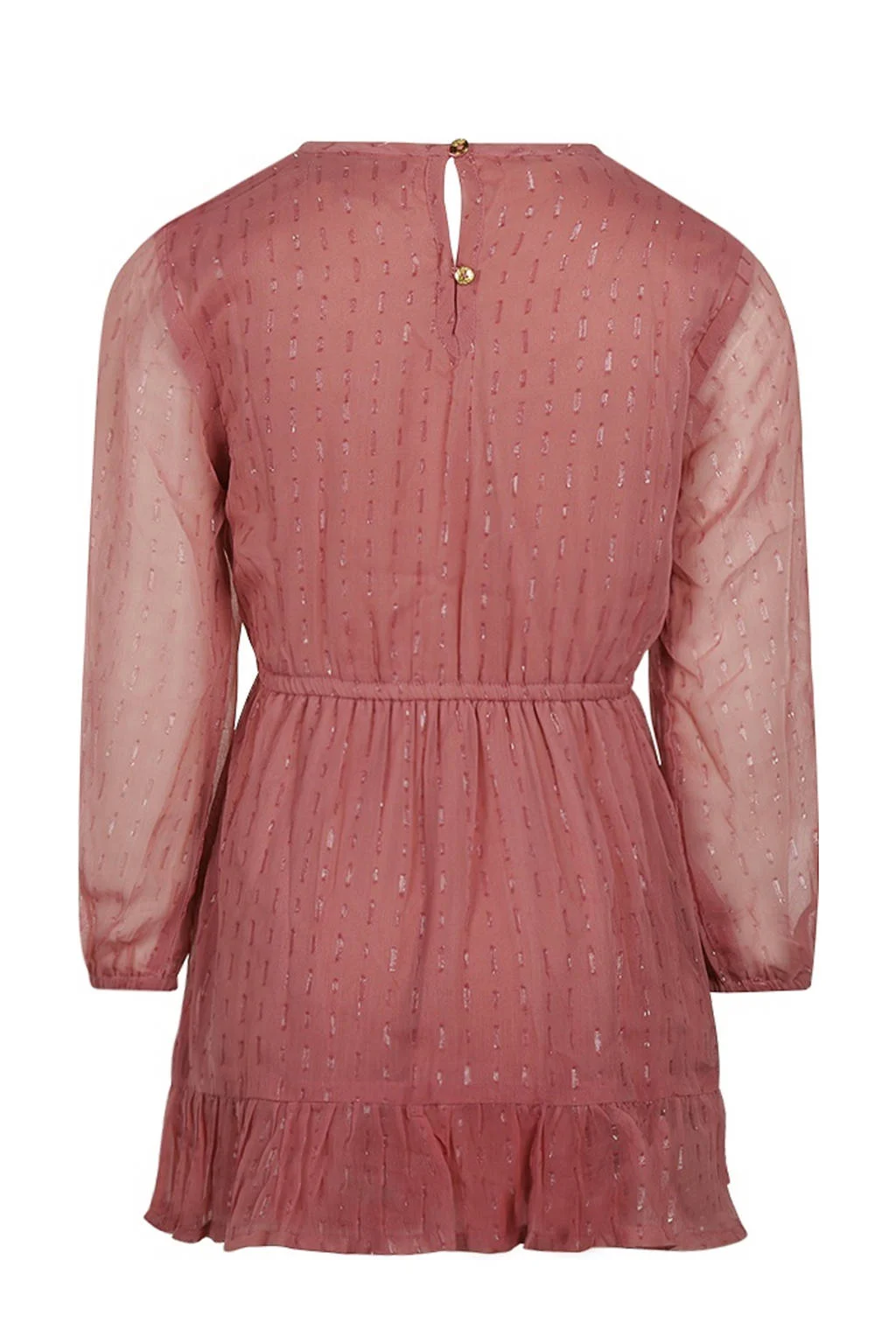 Koko Noko korte jurk met lurex roze