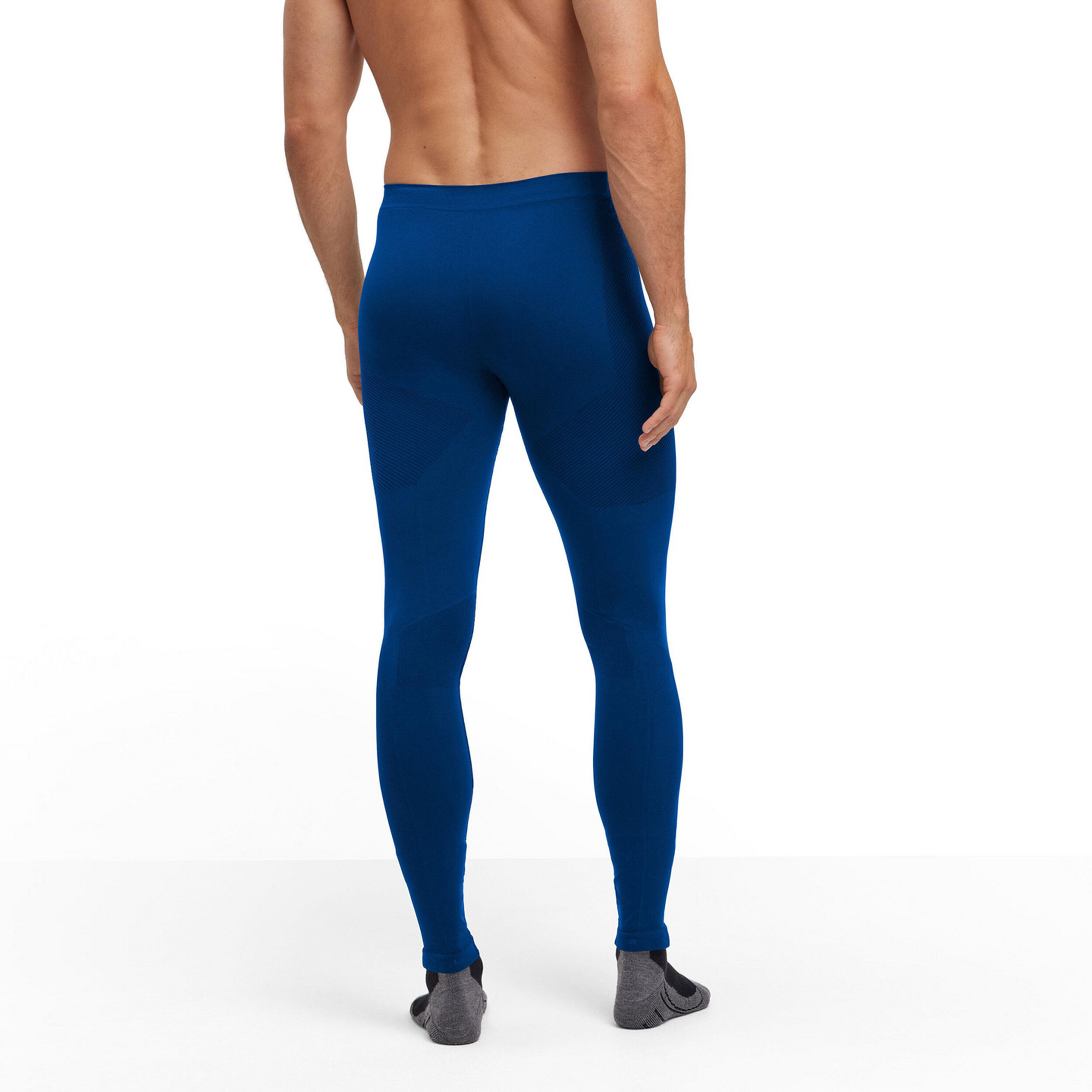 Falke Warm Collant Tight Hommes - Bleu