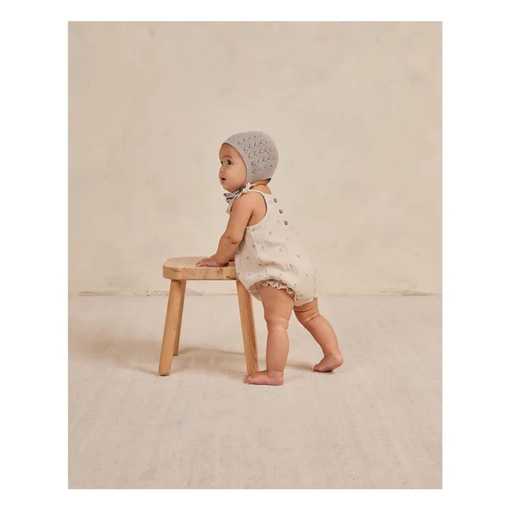 Quincy Mae Barboteuse Betty Smockée | Beige