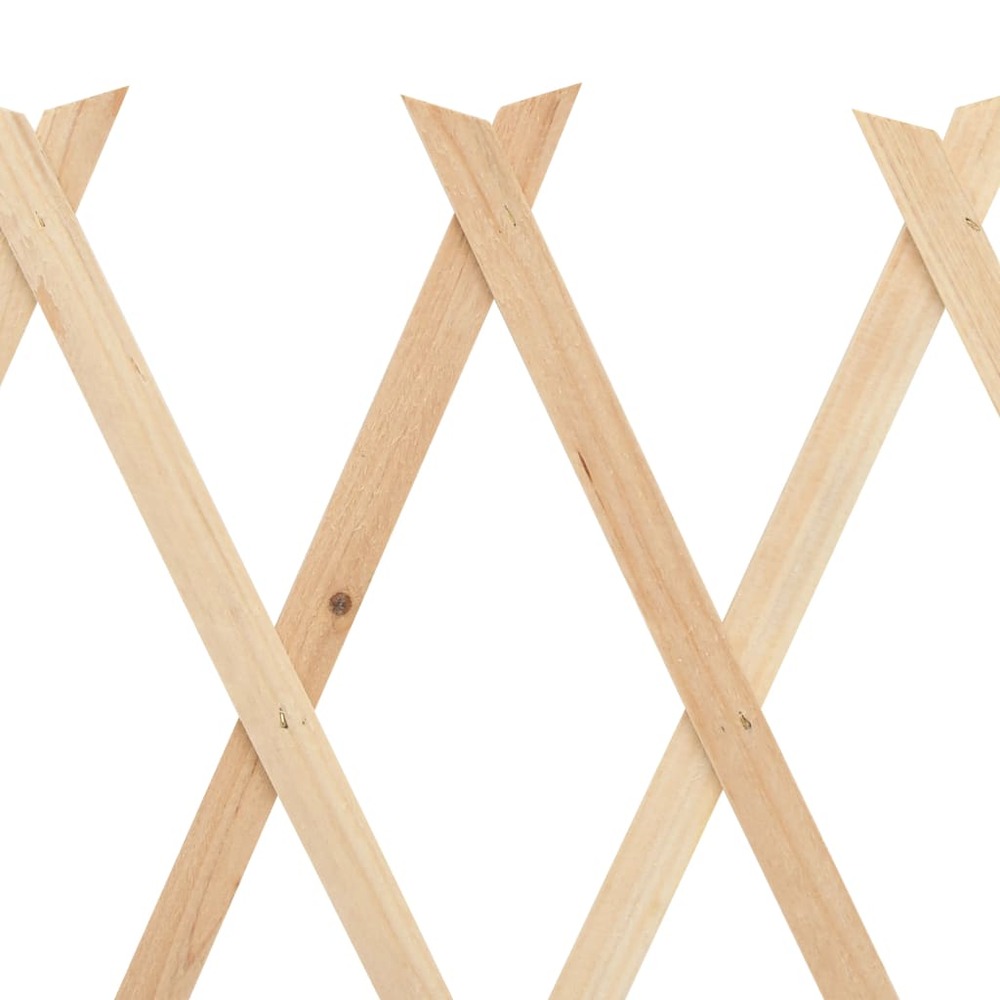 Clôture à treillis 5 pcs bois de sapin 180x30 cm