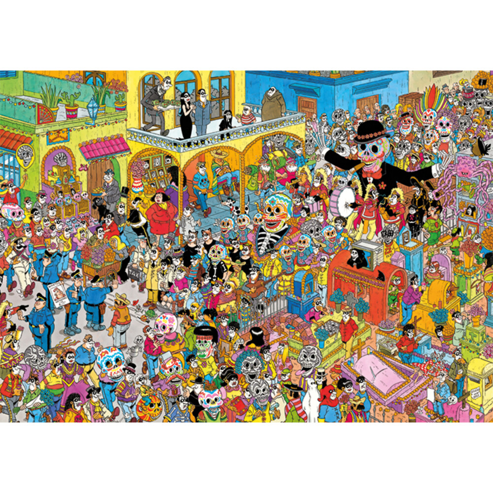 Jan Van Haasteren Puzzel Dia De Los Muertos 1000 Stukjes