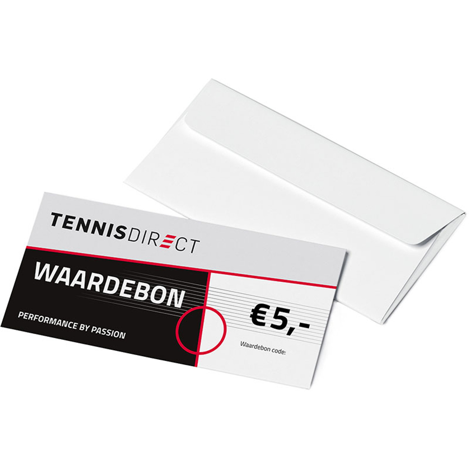 TennisDirect Waardebon € 5,-