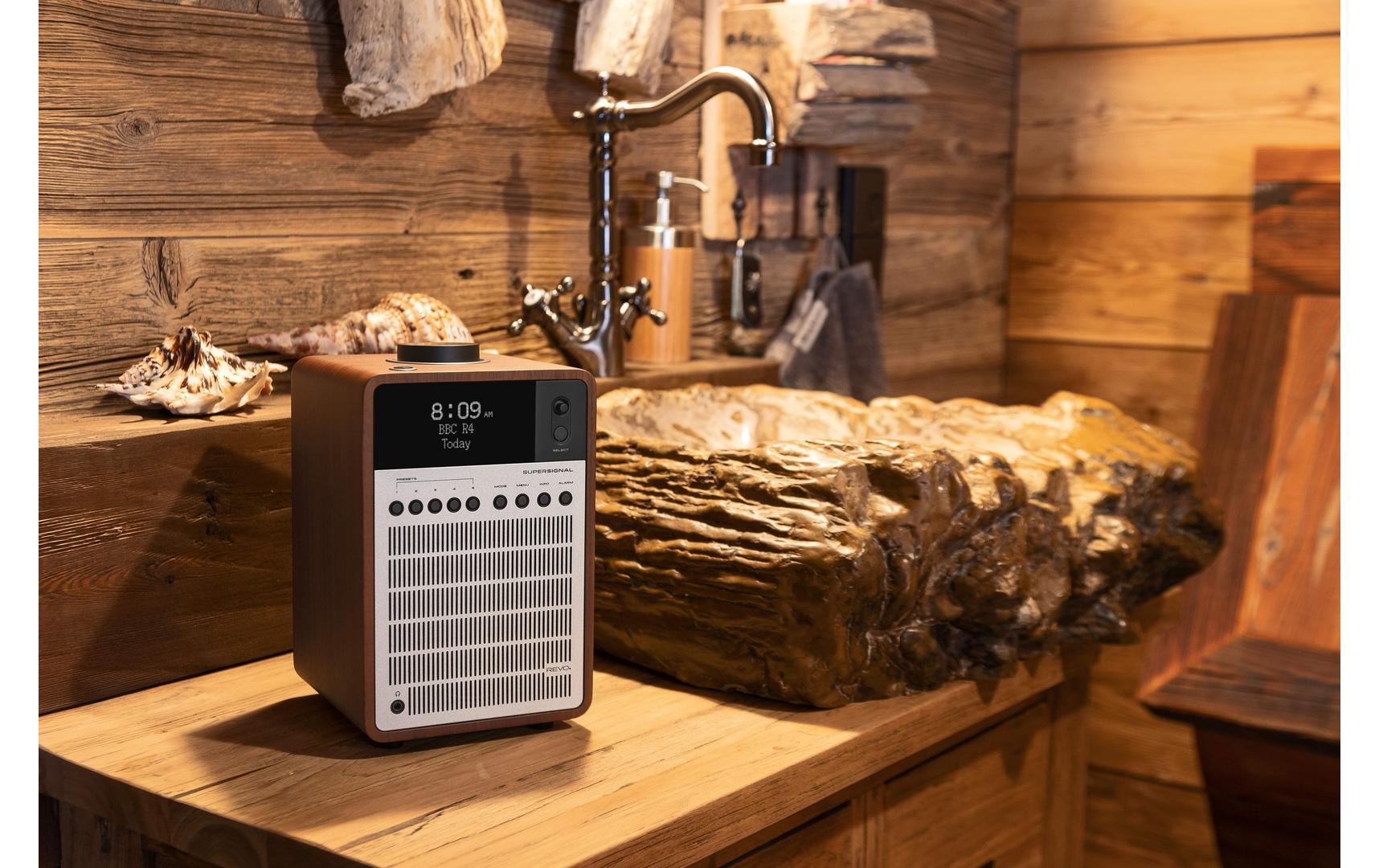 DAB+ Radio SuperSignal Silber<br>DAB+-Radio mit Bluetooth