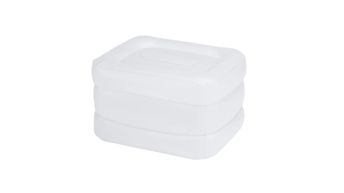 Point Lake Aufblasbaren Ottoman