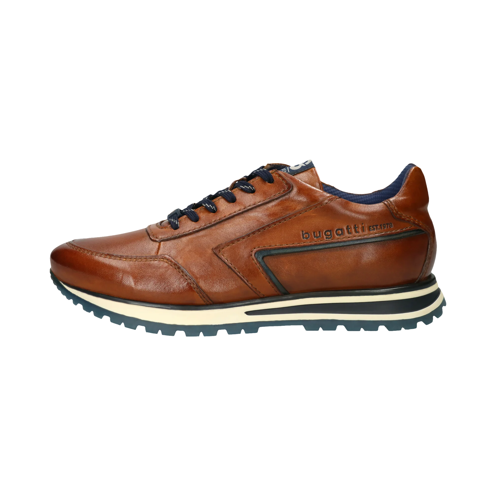 Leder Sneaker cognac