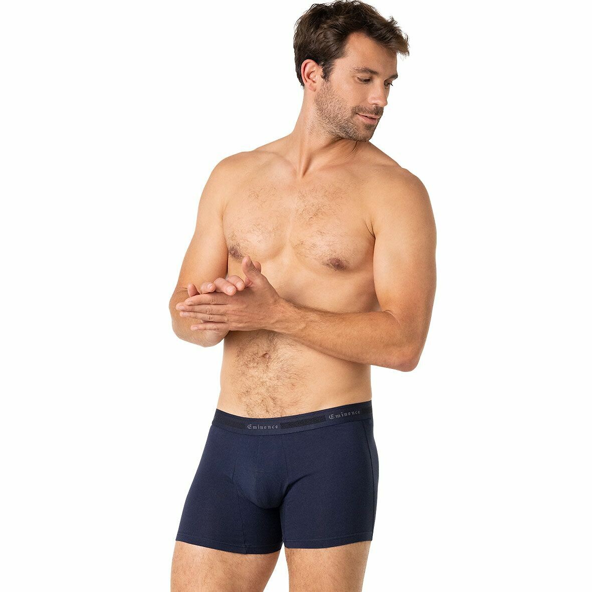 EMINENCE<br>Conjunto de 3 cuecas boxer lisas de alfaiate