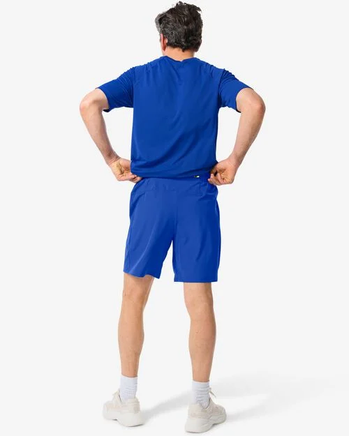 short de sport homme  bleu