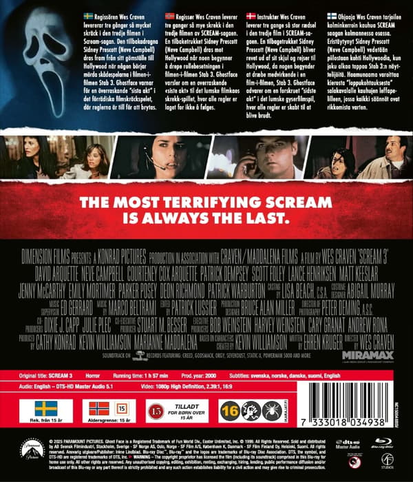 Scream 3 (Blu-ray)