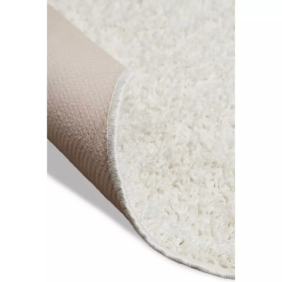 Wecon home basics Hochflorteppich Greta creme weiß