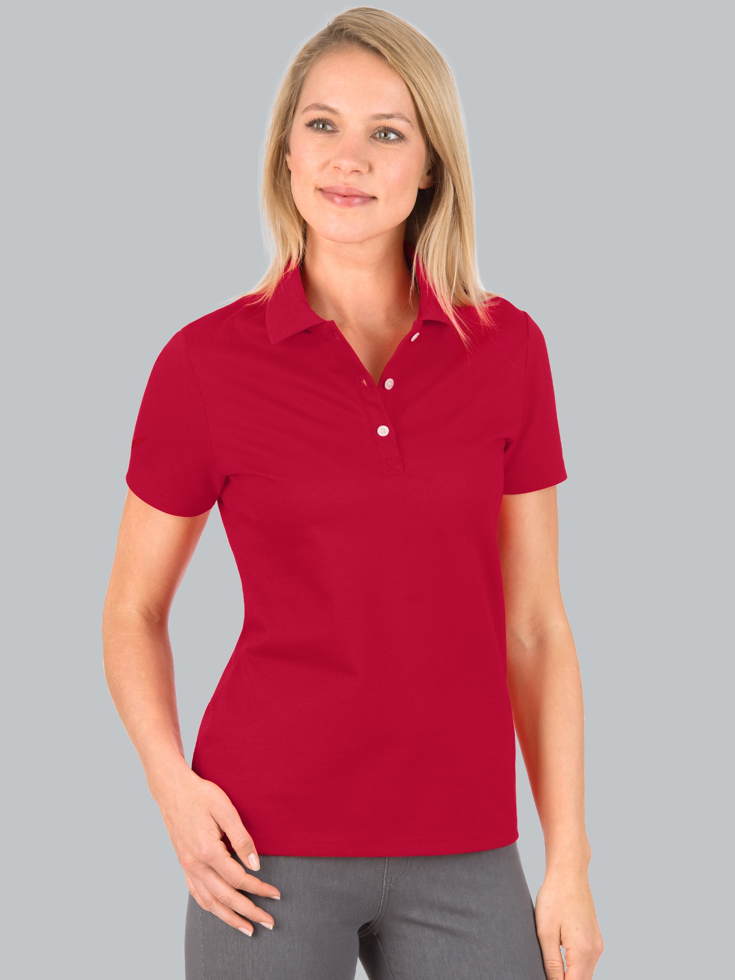 Poloshirt Slim Fit Kirsch