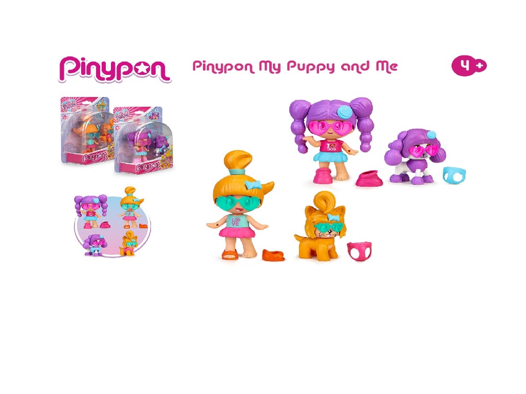 FIGURAS MY PUPPY AND ME PINYPON MODELOS SORTIDOS
