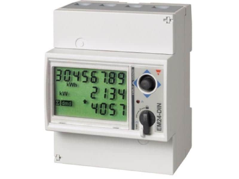 Carlo Gavazzi Dreiphasen-Energiezähler  EM24 DIN Direktmess Energiezähler mit Ethernet TCP/IP und MID