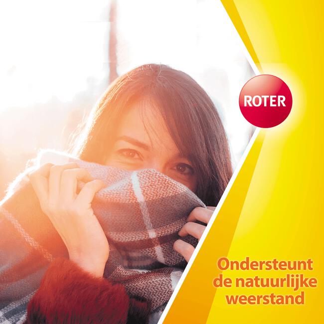 Roter Vitamine C Bruis 1000 mg Abrikoos-Sinaasappel 40 bruistabletten
