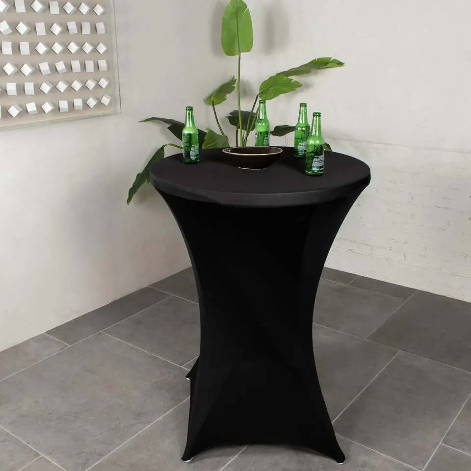Statafelrok Mike zwart 80 cm