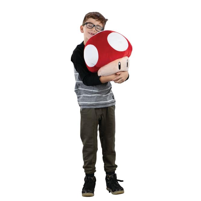 Super Mario - Plüschfigur - Roter Pilz - ca. 36 cm