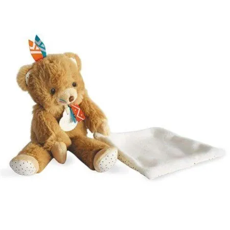 Doudou Bär Kuscheltier mit Schmusetuch 21cm