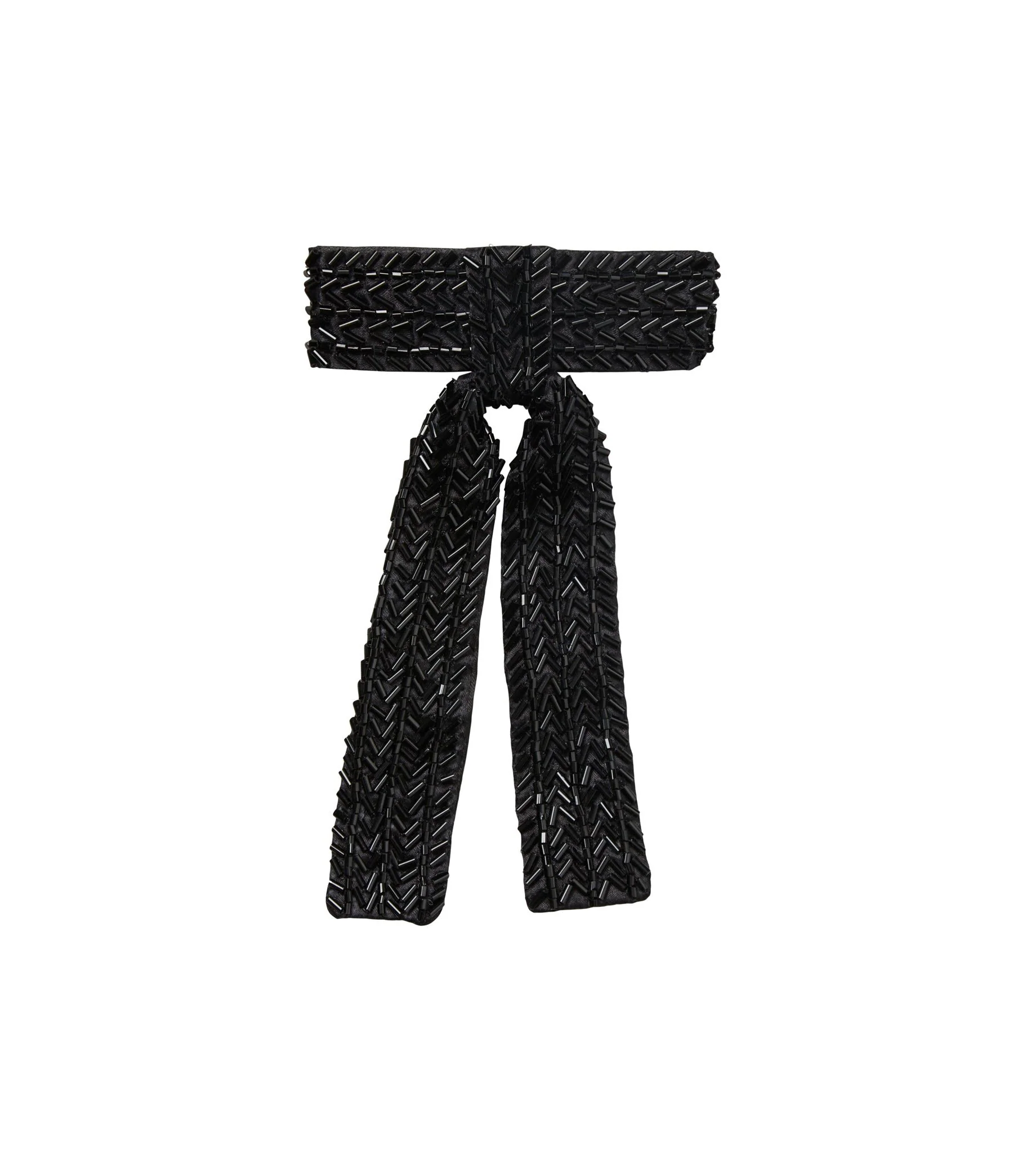 Becksöndergaard  Merry Beaded sløjfe - sort