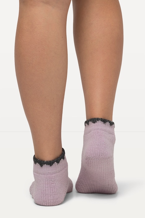 Kuschelsocken, Alpaka-Wolle, weiches Bündchen