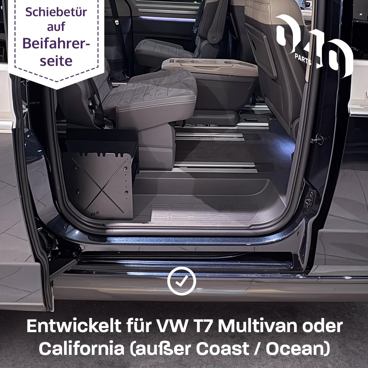 040 Parts Black schoenenrek - VW T7