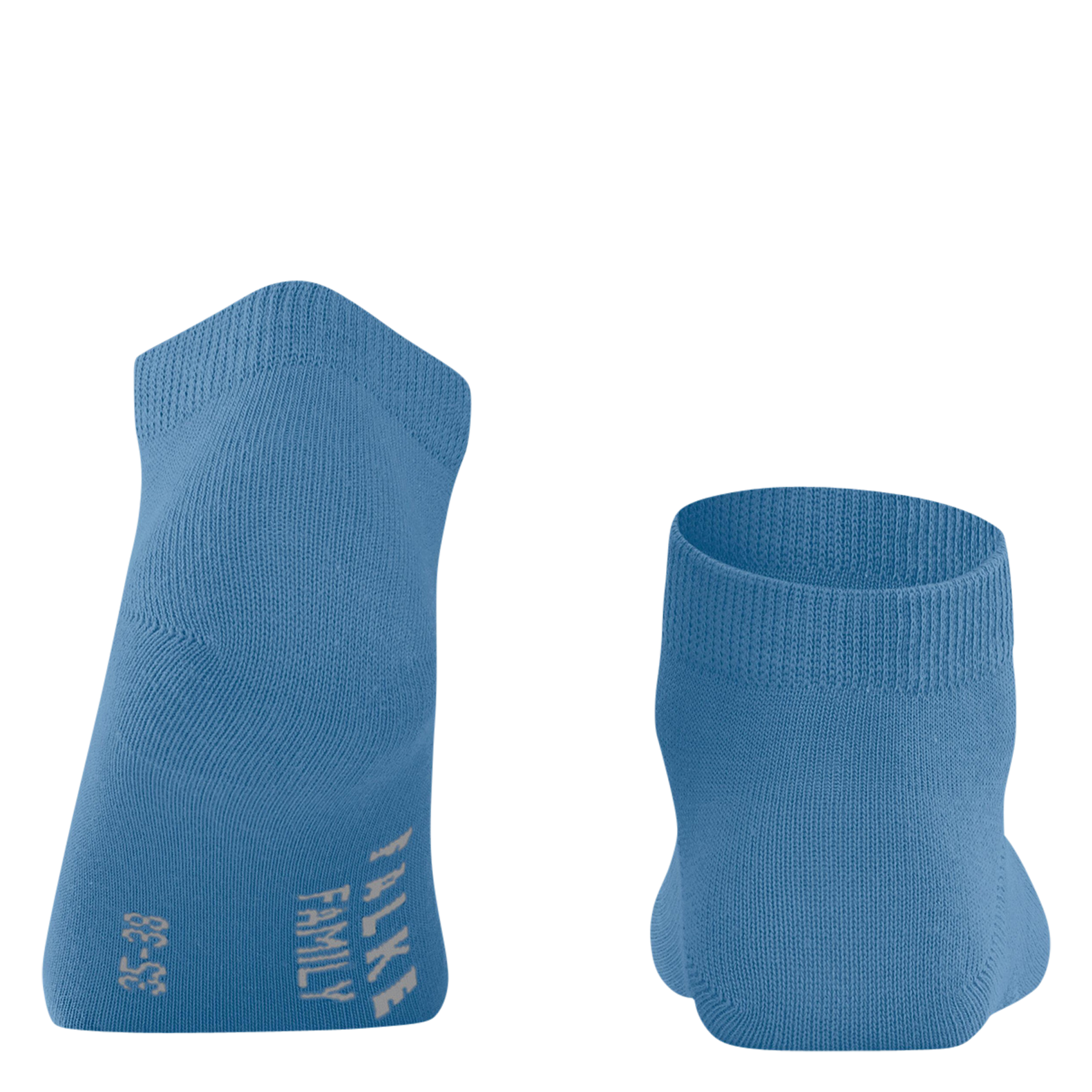 FAMILY SN - Chaussettes basses en coton mélangé | Bleu