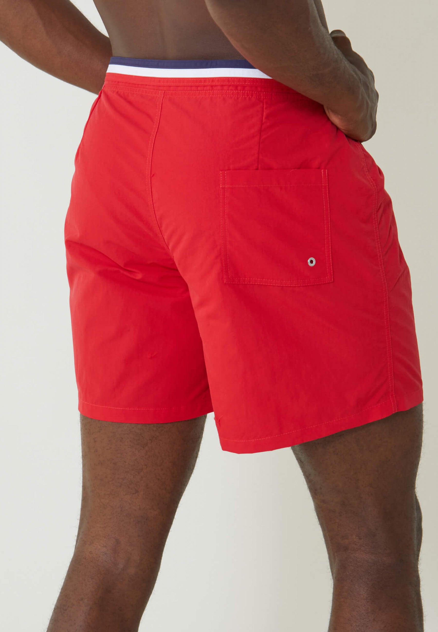 Short de bain court-Capitaine Rouge