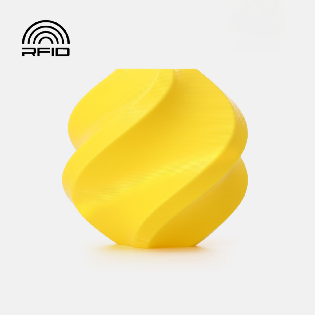 Bambu Lab  PETG Basic Yellow, Spule (1.000 g)    Optimiertes Allround PETG-Filament für funktionale Anwendungen in Yellow