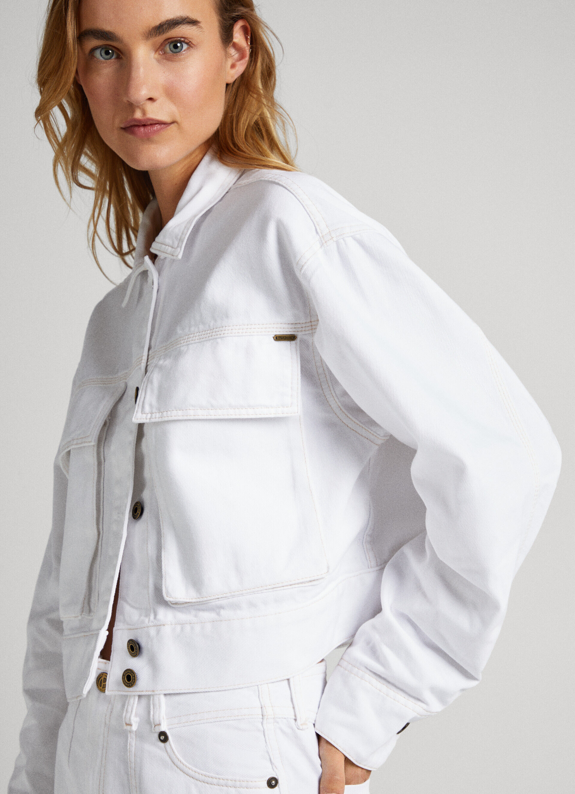 JAQUETA JEANS BOXY